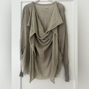All Saints Pullover With Wrap Neck Detail